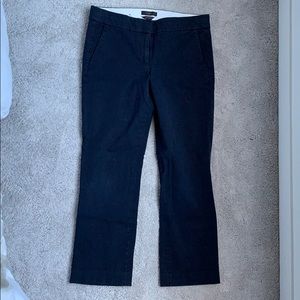 J crew Campbell pants in size 2 navy blue